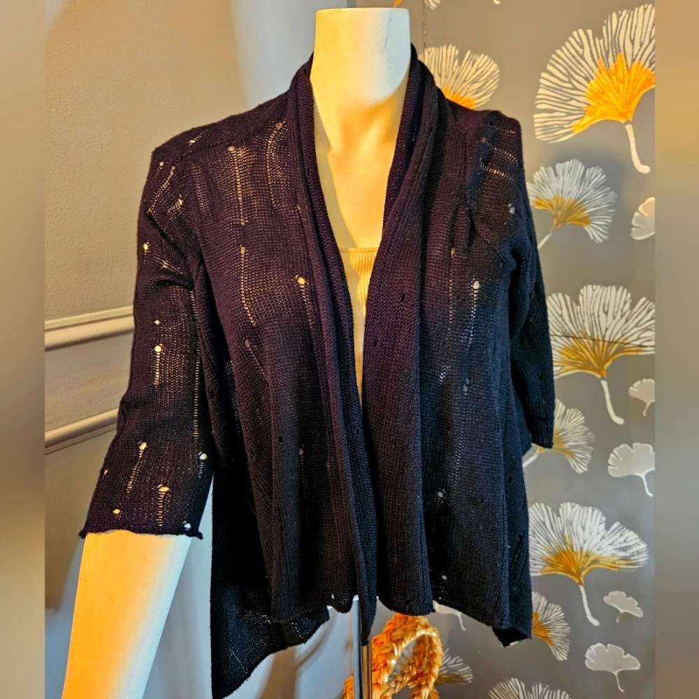 Willow and Clay cardigan Size M black